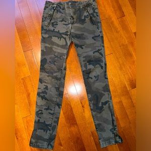 Zara Army Skinny Pants
